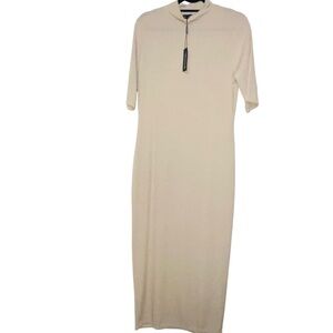 Pretty Little Thing Cream Midi Dress
